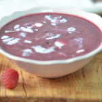 Chłodnik jagodowy  -zupa z jagód na lato
