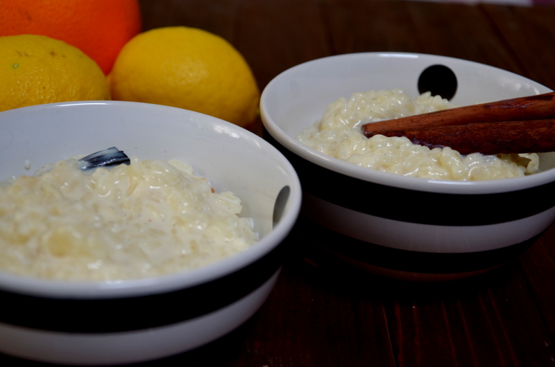 Hiszpański deser - ryż na mleku Arroz con leche