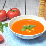 Zupa krem z pieczonych pomidorów, zupa krem pomidorowa